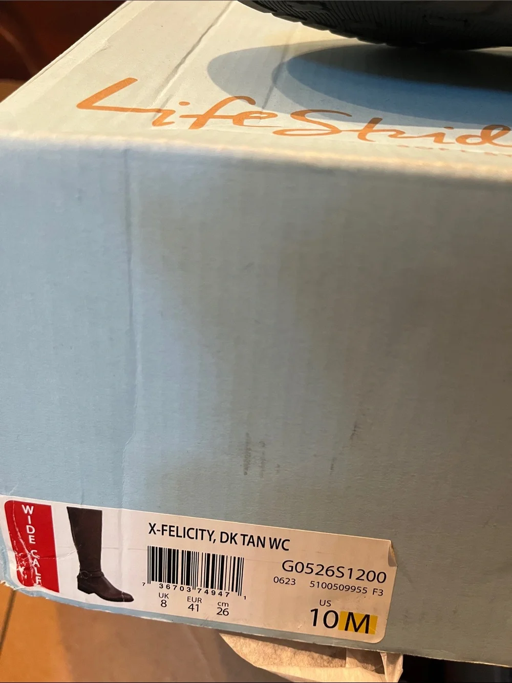 Life Stride Dark Brown Over-the-Knee Riding Boots